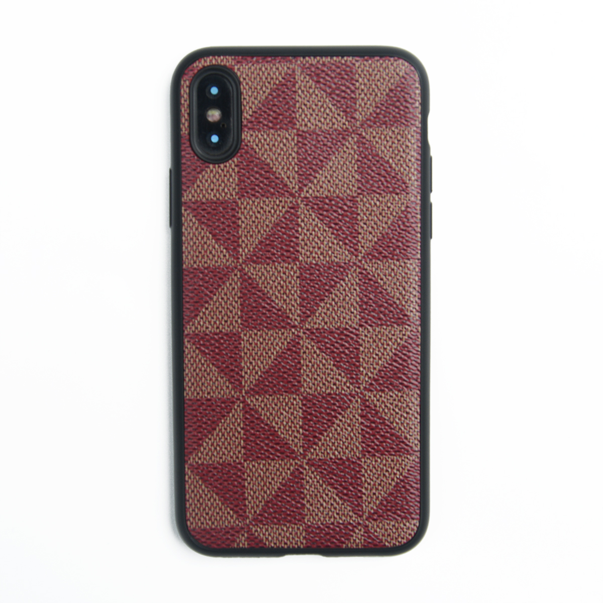 Ốp lưng dẻo vân caro Dada cho điện thoại iPhone XS Max