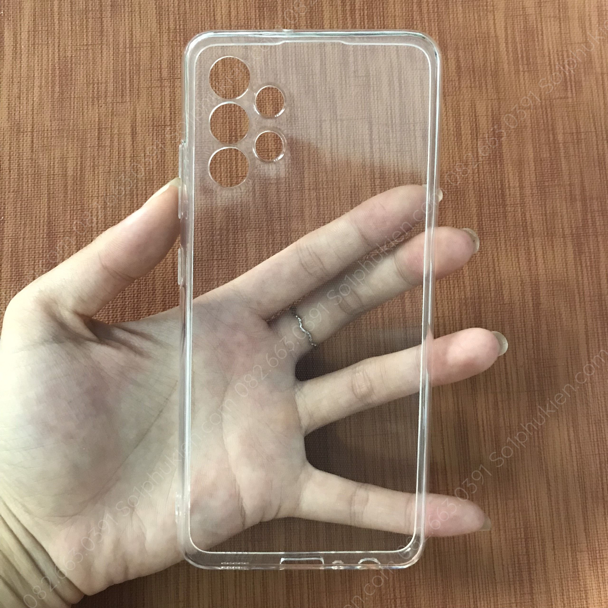 Ốp lưng Samsung Galaxy A32 5G dẻo trong cao cấp siêu bền, đẹp