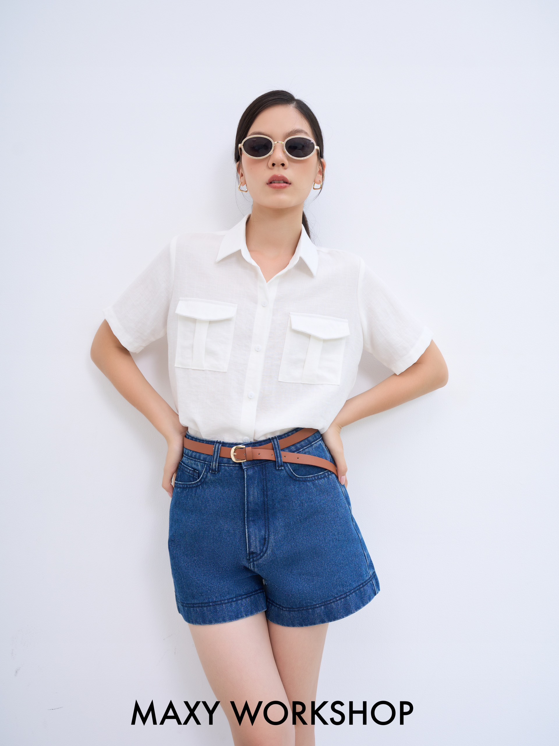 Quần short chất jeans cá tính Jeans Short Maxy Workshop