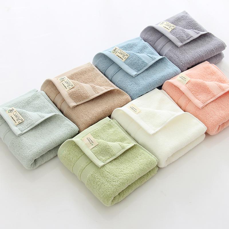 Kháng Khuẩn Khách Sạn Khăn 100% Cotton Rửa Mặt Dày Mềm Mại 100% Cotton Hút Nước Đồ Gia Dụng Người Lớn Khăn Mặt 4 Gói Theo Chiếc