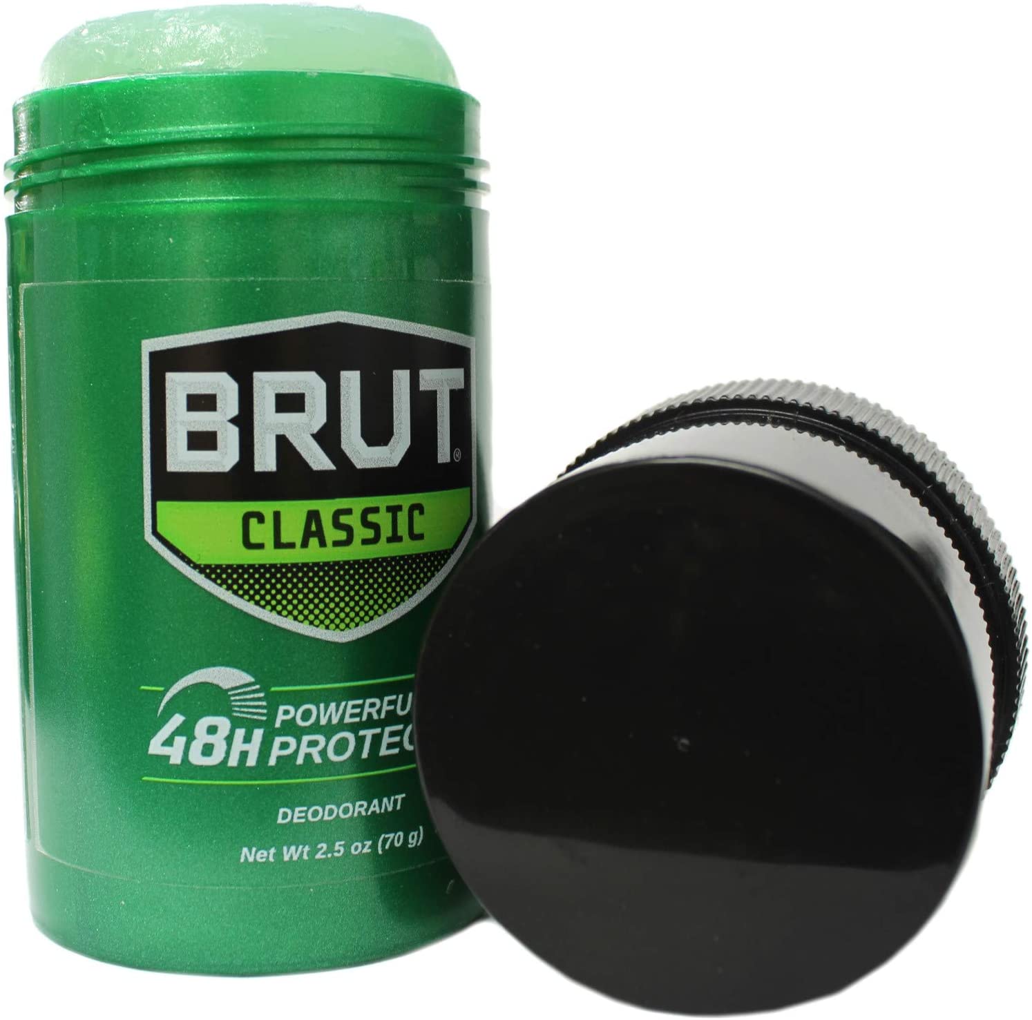 Lăn khử mùi nam dạng sáp Brut Deodorant Classic Round Solid 70g (Mỹ)