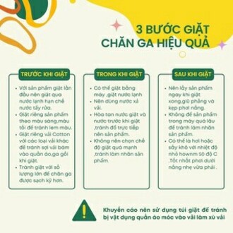 Bộ ga gối cotton poly đủ 3 món An Như Bedding