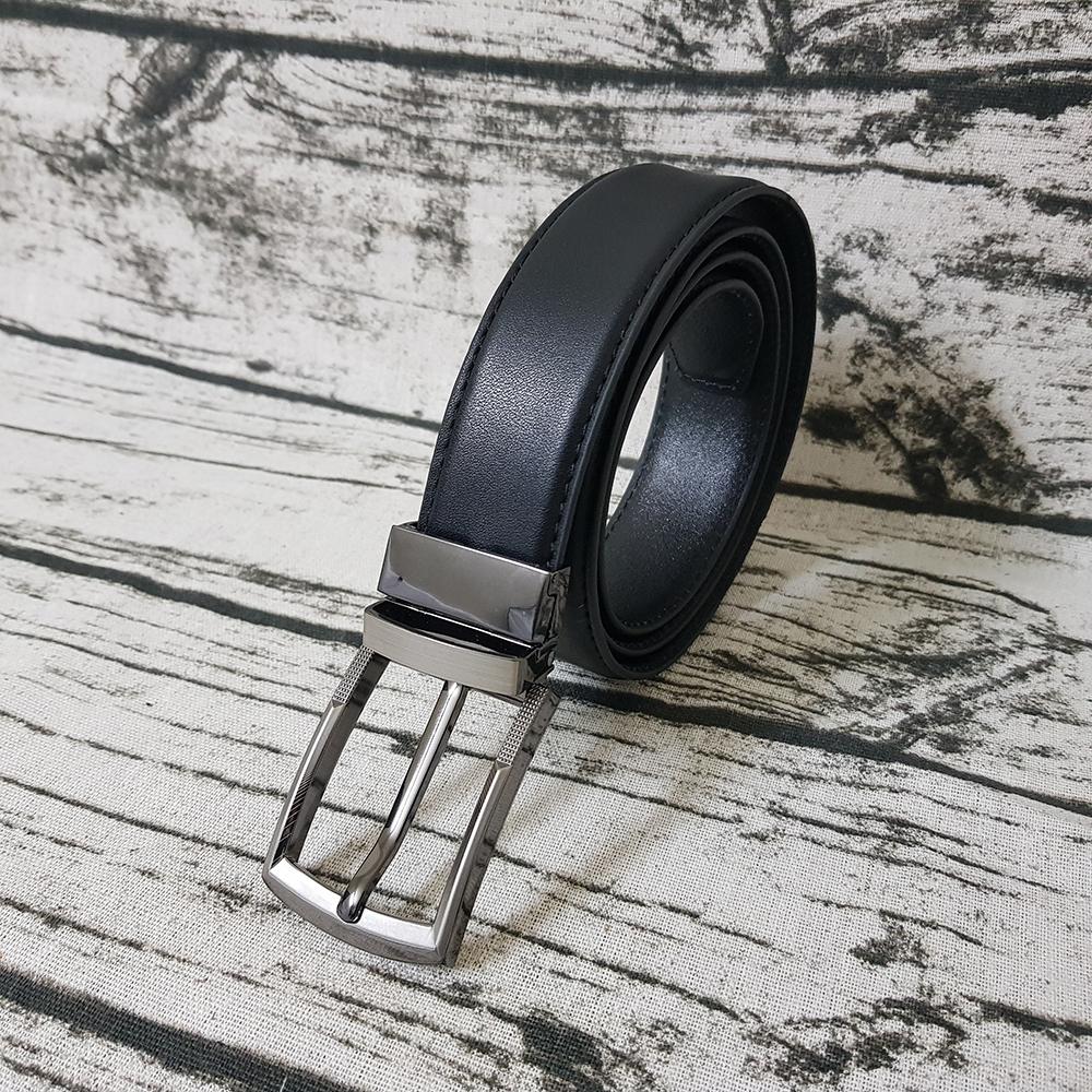Thắt Lưng Nam Dây Lưng Nam Da Bò Thật Ensado KC0216 (Đen)
