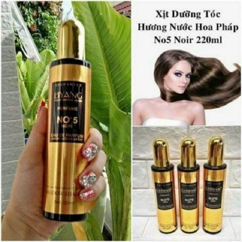 Xịt dưỡng tóc hương nước hoa NO 5 220ML