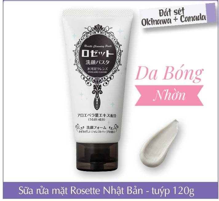 [GIẢM 5% ĐƠN 129K]Sữa rửa mặt Rosette 120g Nhật Bản Đủ Màu