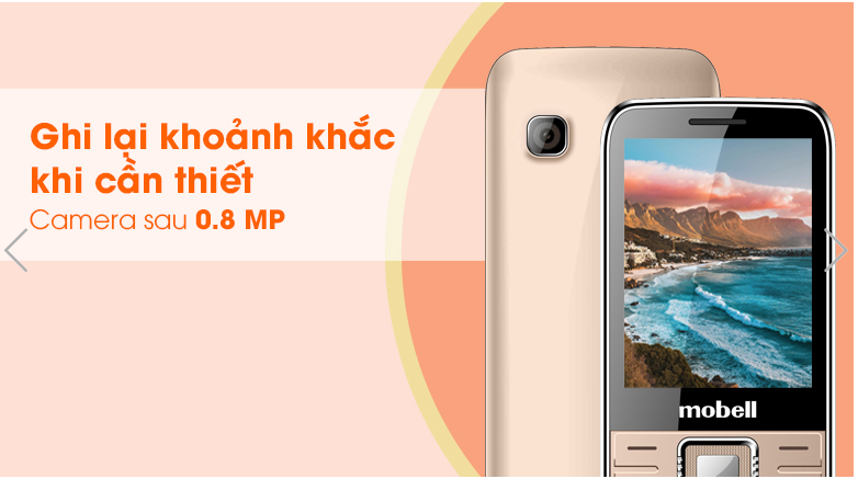 Điện thoại Mobell M529i (Chính hãng - bảo hành 12 tháng)