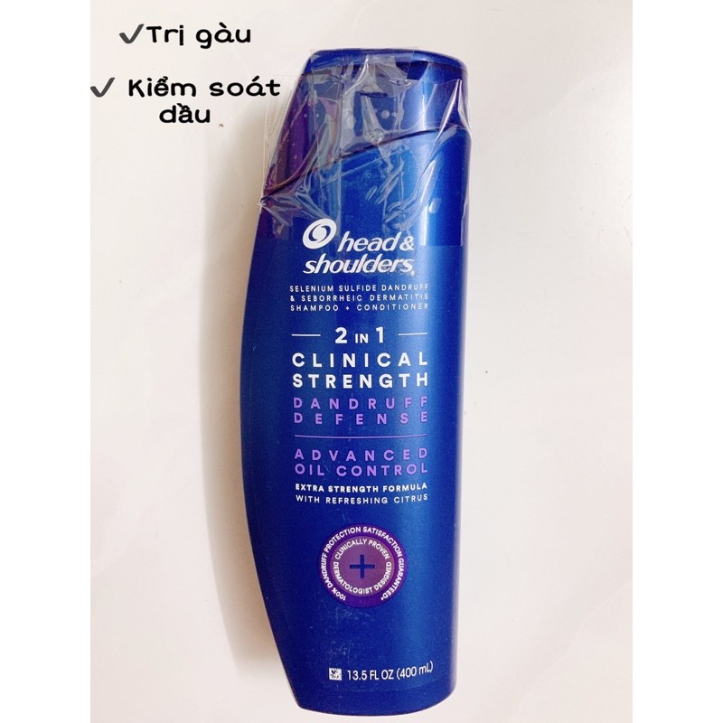 Dầu gội Head & Shoulders Clinical Strength (mẫu mới)