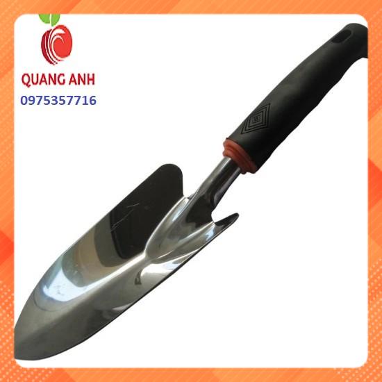 XẺNG LÀM VƯỜN MINI CAO CẤP CHẤT LIỆU INOX CÁN CAO SU