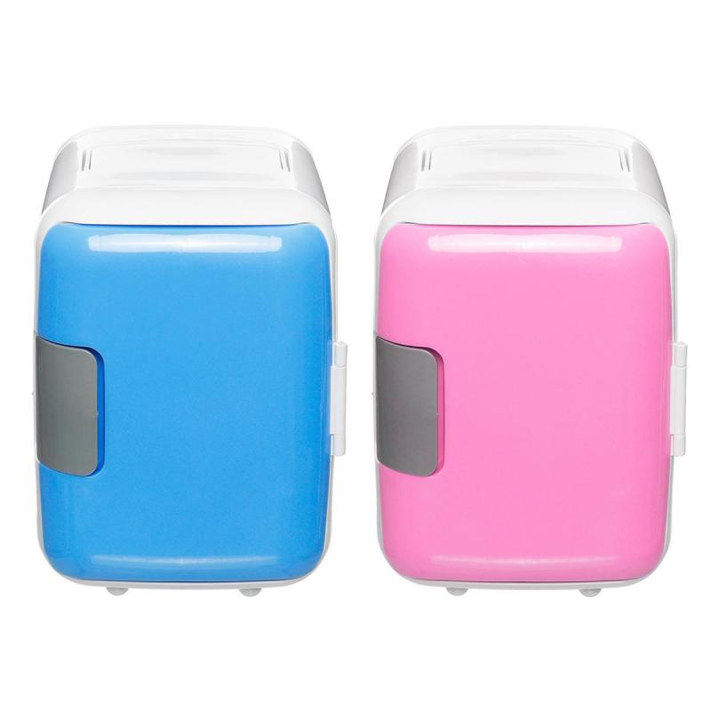 Tủ lạnh mini 2 chiều-Tủ lạnh 4L-Tủ lạnh Tủ đông - Màu xanh da trời