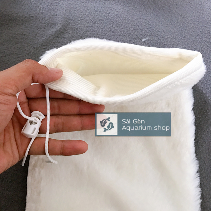 Túi Lọc lớn Hồ Cá Cảnh 2 Lớp size 25x35cm