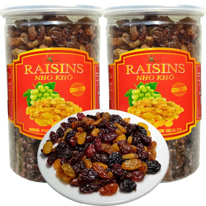 1kg nho khô 3 màu cao cấp tốt bổ dưỡng tốt cho sức khỏe SK FOOD