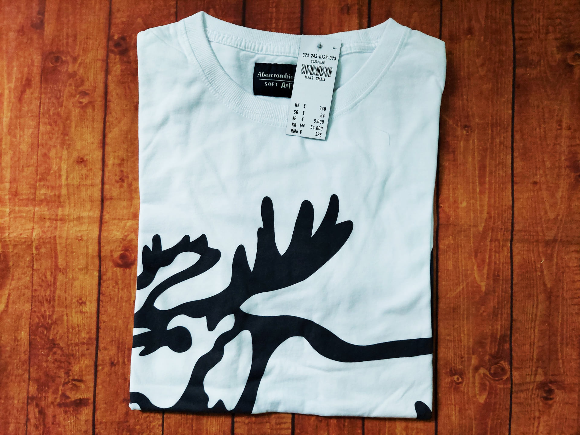[HCM]Áo thun Abercrombie Deer White