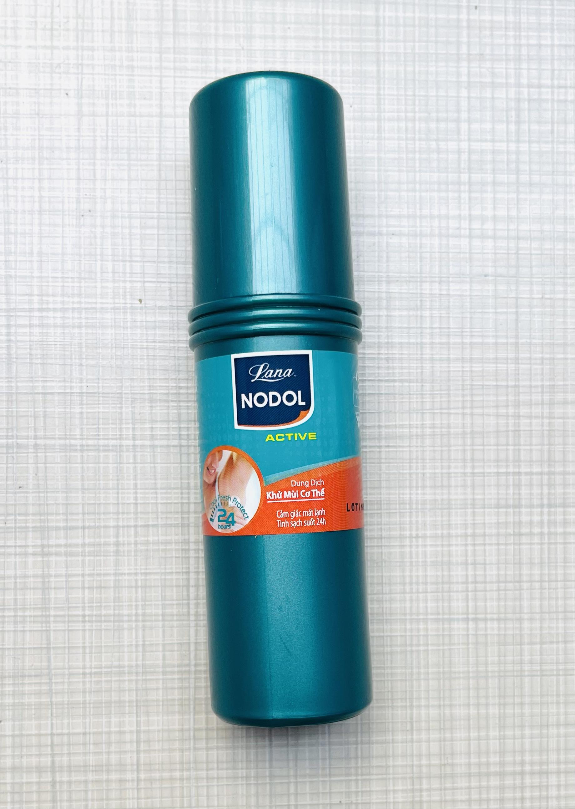 Nodol - Dung dịch khử mùi cơ thể 80ml - Bao bì sản phẩm thay đổi tùy thời điểm nhập hàng