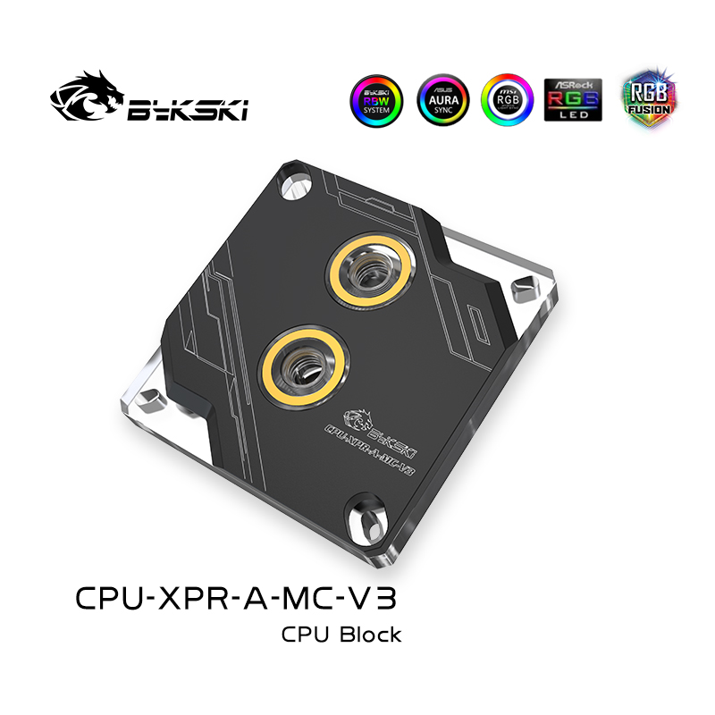 Đế tản nhiệt nước custom Block CPU Bykski CPU-XPR-A-MC-V3