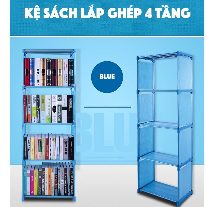 Kệ sách 4 tầng tiện lợi, chắc chắn