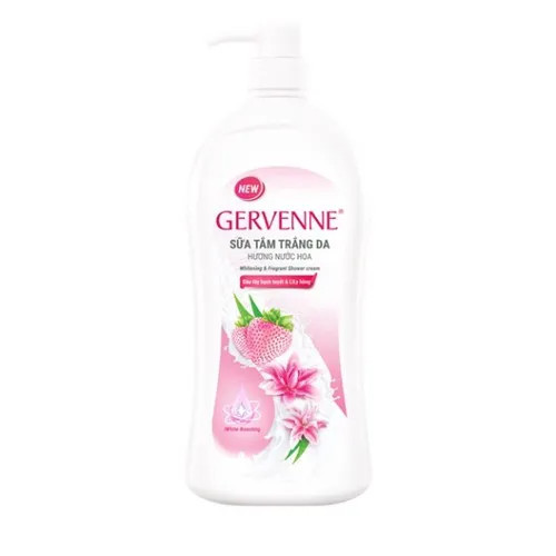 Combo 3 Chai Sữa tắm trắng da hương nước hoa Gervenne 900g