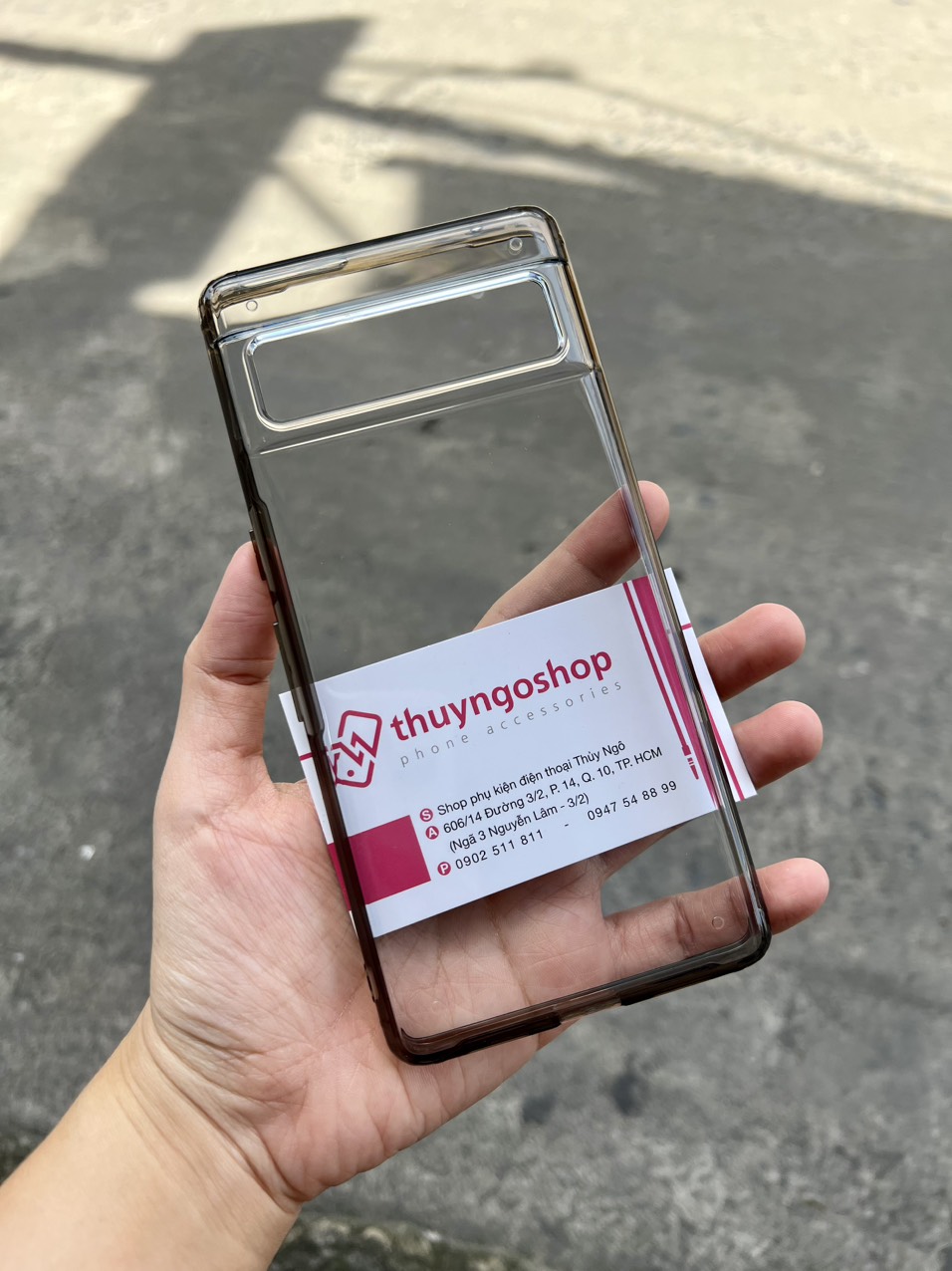 Ốp lưng trong suốt chống sốc Google Pixel 7 - Pixel 7 Pro