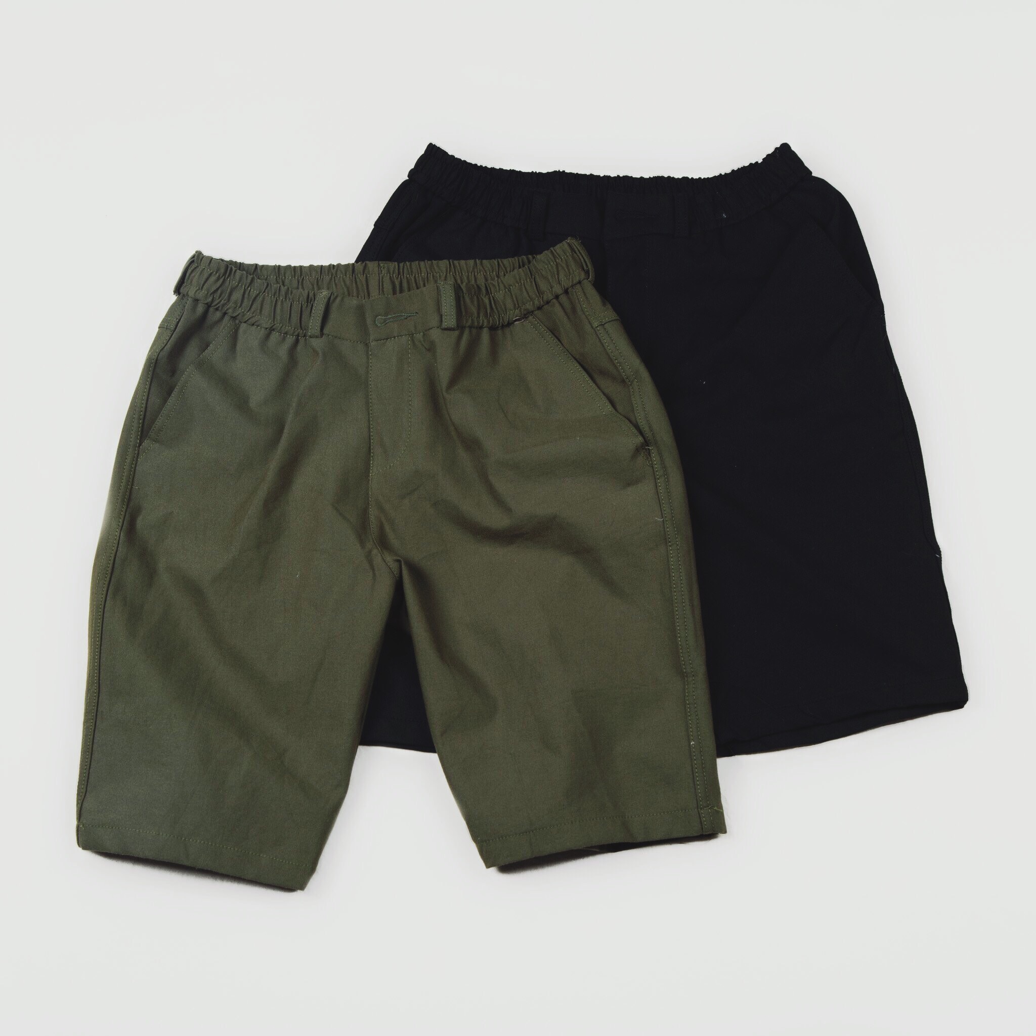 quần short kaki lưng thun cao cấp vải giãn K75