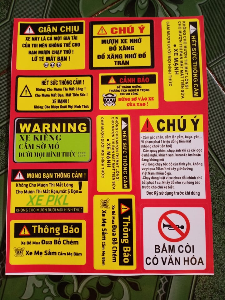 Tem tấm logo kt khoảng 20x25cm