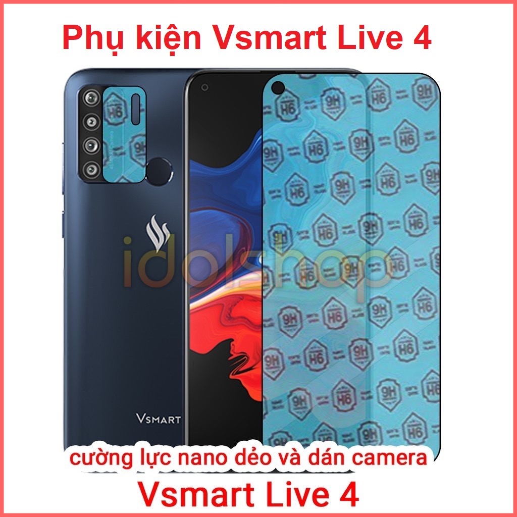 Cường lực dẻo Nano Vsmart Live 4