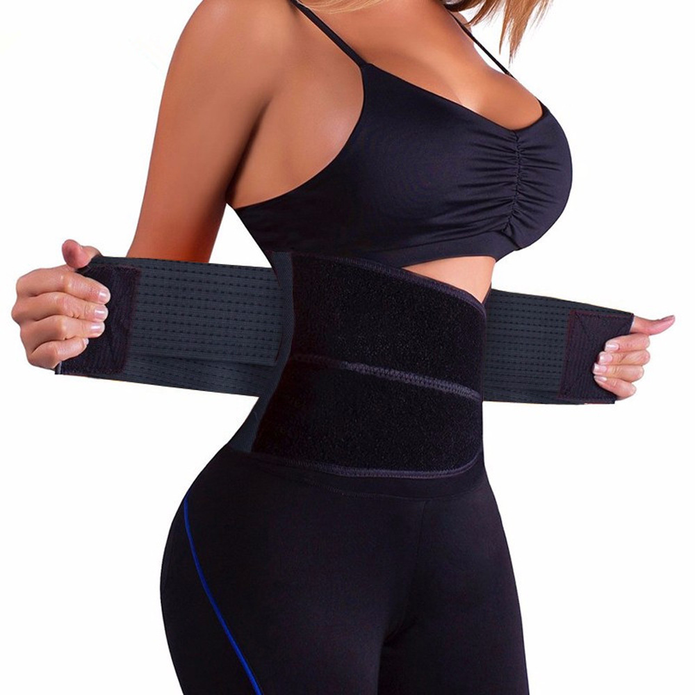 Belt buckle belly Sports male female-constringency belly support fat reduction when exercise gym H002