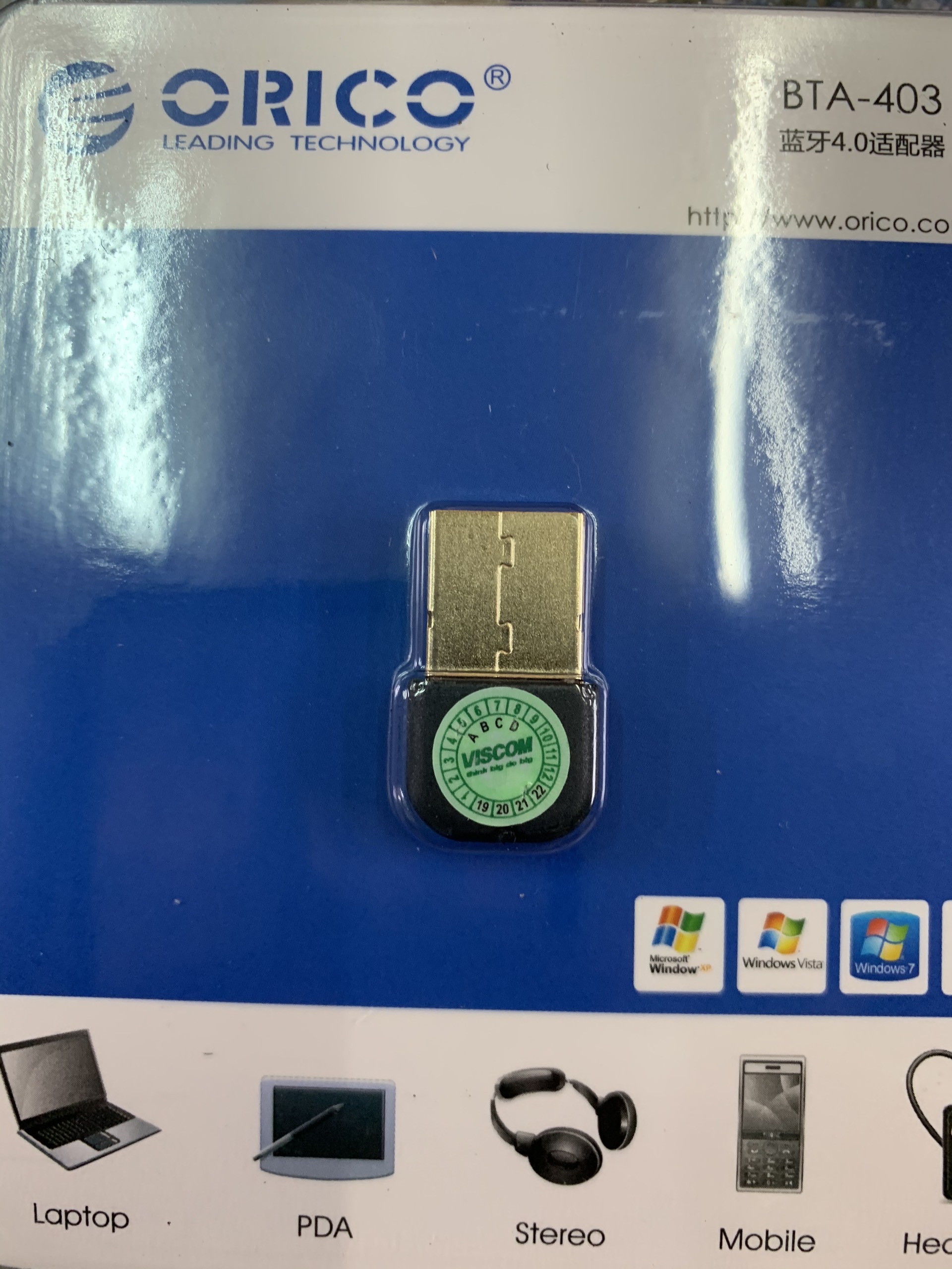 [HCM]Usb Thu Bluetooth Nhỏ Gọn ORICO BTA 403