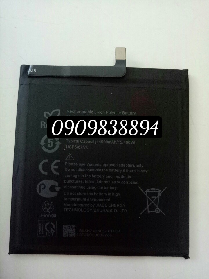 Pin Vsmart Aris zin