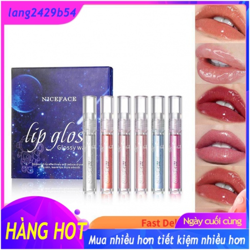 【COD】Transparent Lip Gloss Waterproof Long Lasting Moisturizing Glitter Lip Gloss Makeup Lip Glaze