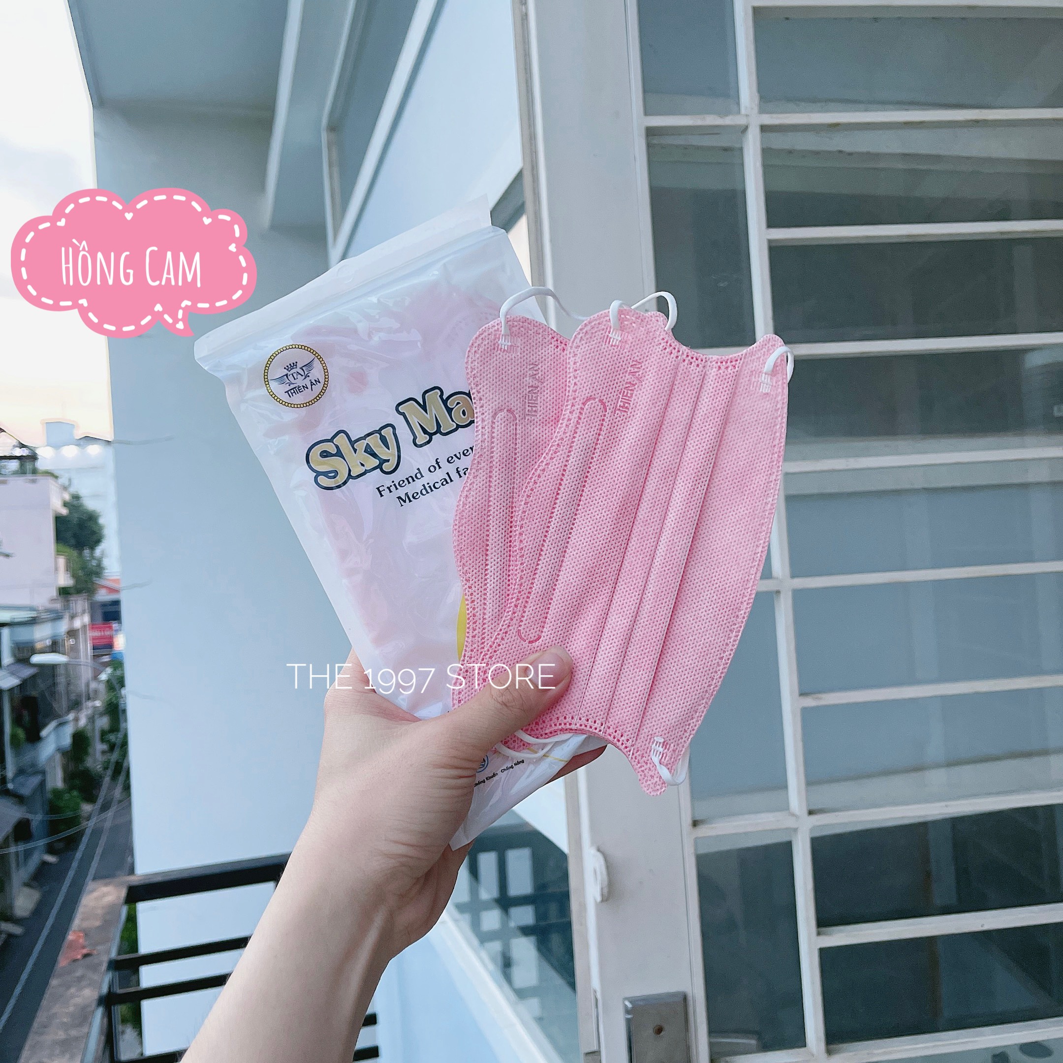 Khẩu Trang Y Tế Mẫu Mới Form Hình Cua 3 Lớp - 4 Lớp Kháng Khuẩn