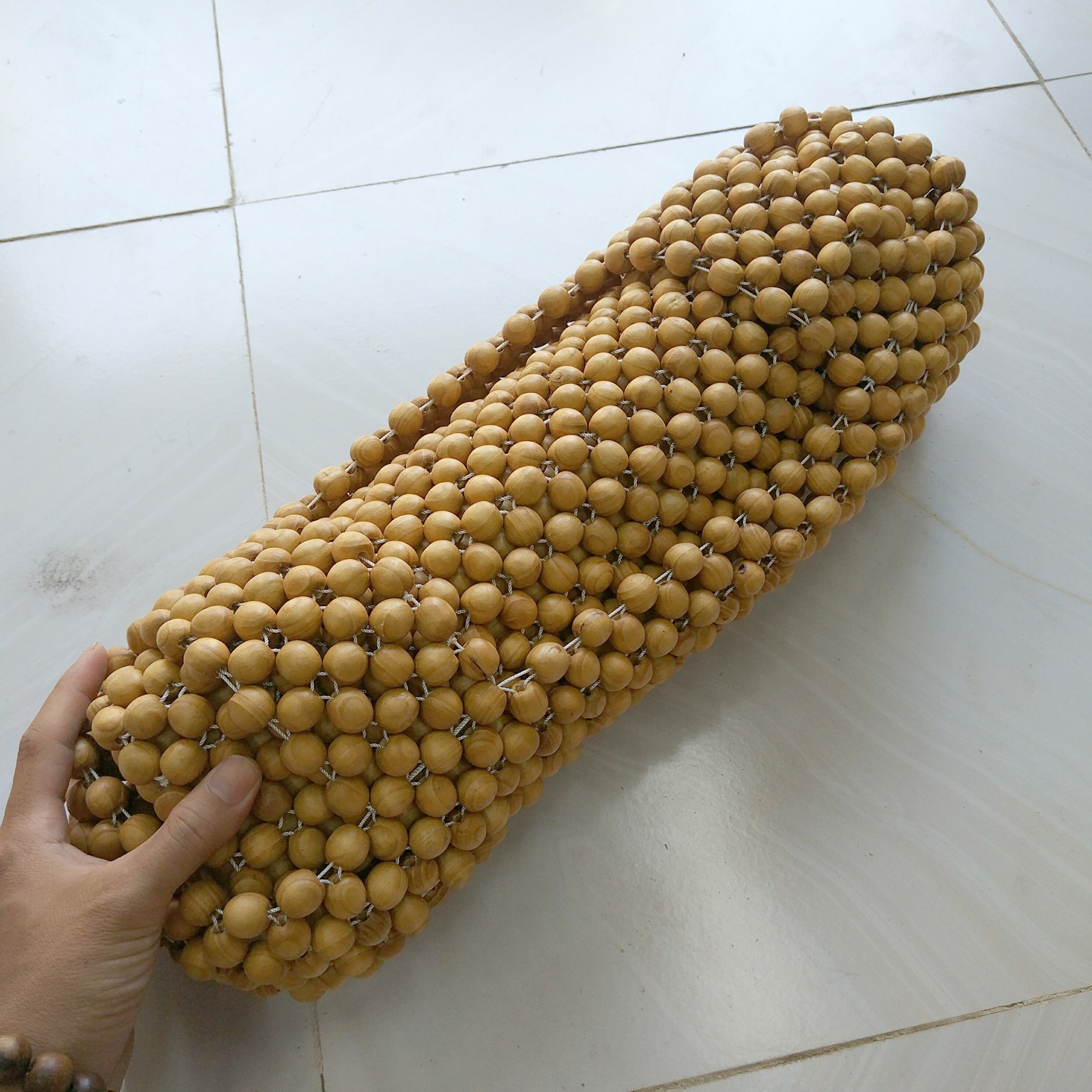 Lót Ghế Ô Tô Hạt Gỗ Bền Đẹp