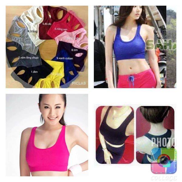 Aó ba lổ tập gym thun cotton
