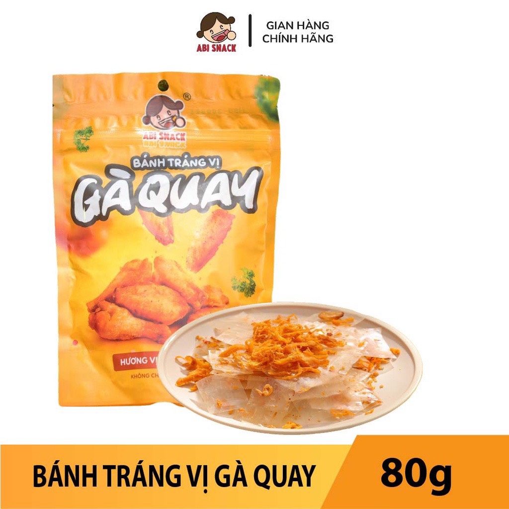 Bánh tráng gà quay Abi