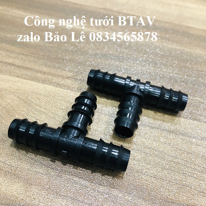 10 Tê nối ống PE  Ø16mm