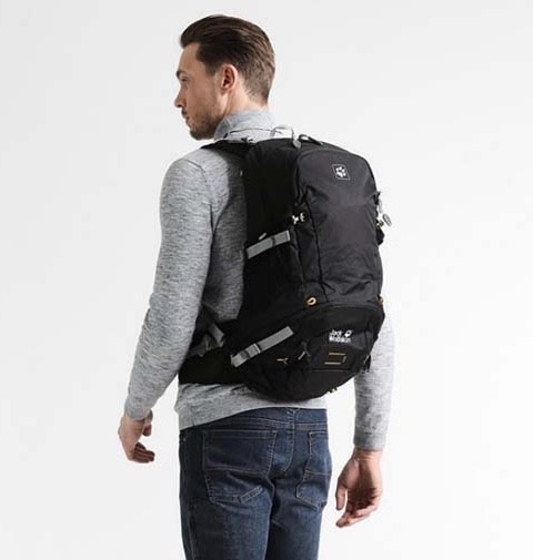 Balo du lịch nam nữ Jack Wolfskin Moab Jam 30L, Balo leo núi trekking đi phượt chống nước có ngăn đựng laptop