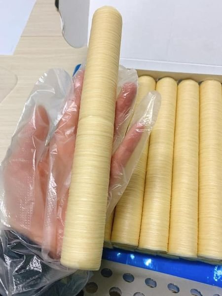 Combo 5 cuộn vỏ xúc xích collagen viscofan phi 21/23/24/25/26/28