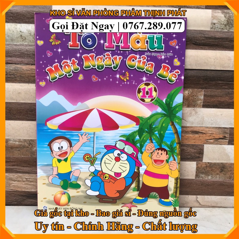 TẬP TÔ MÀU DORAEMON [VPP THỊNH PHÁT ]