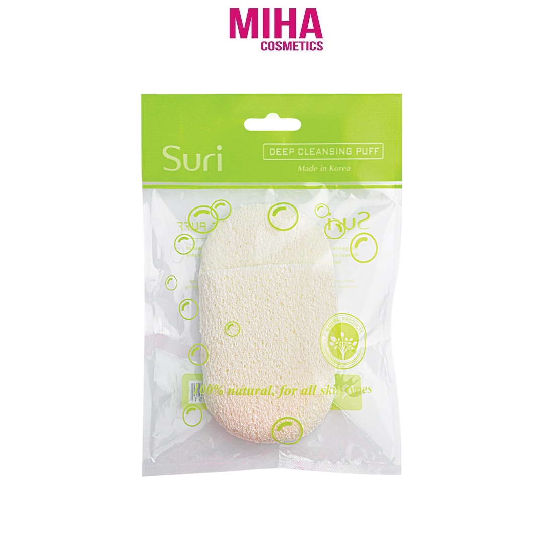 Bông bọt biển tẩy tế bào chết xỏ ngón suri mira hàn quốc
