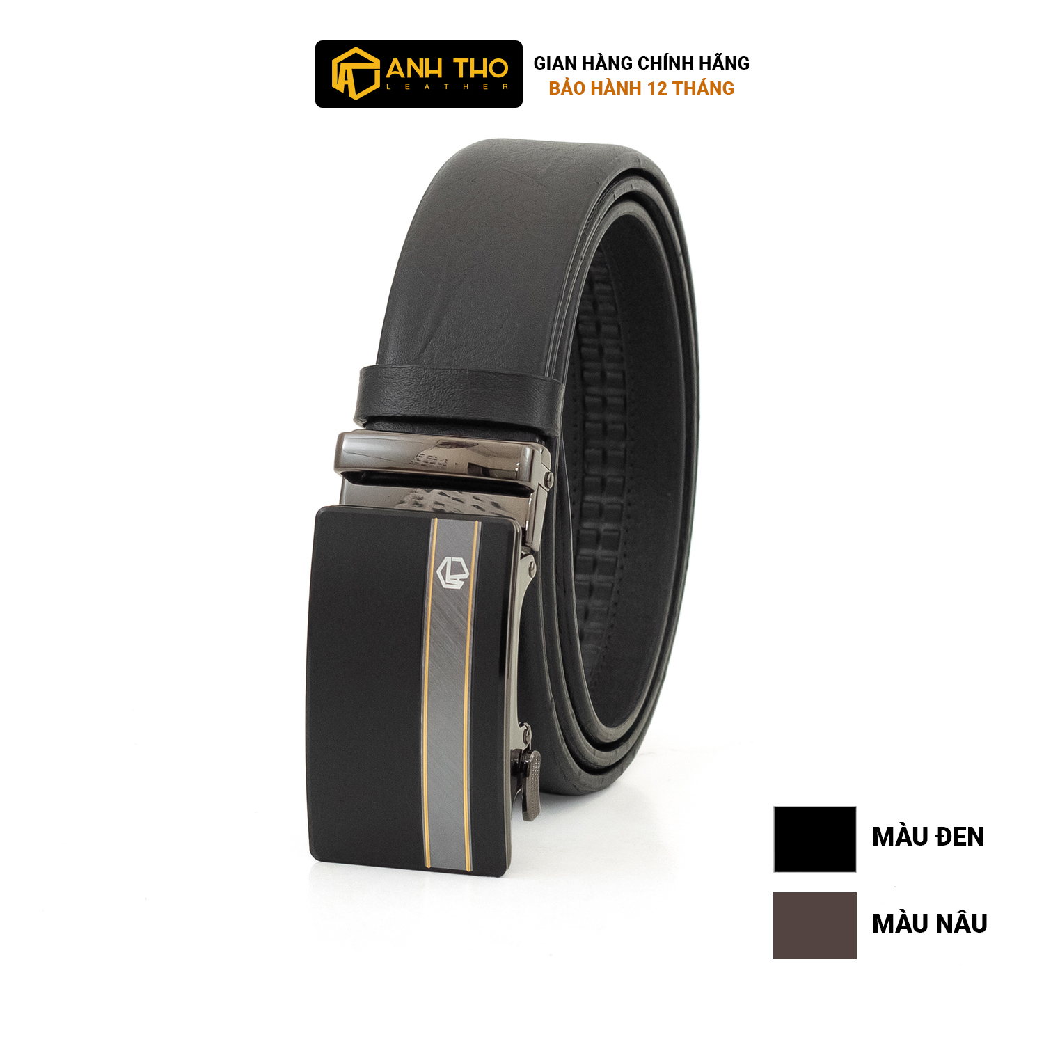 Thắt lưng tự động kuro | mst4-28 | anh tho leather