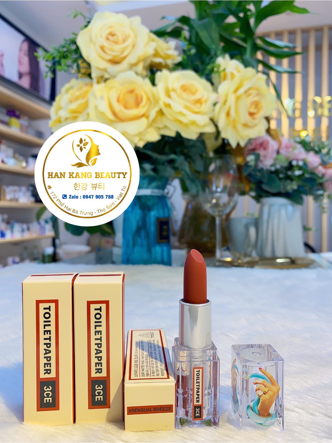 Son thỏi vỏ trong suốt Soft Matte Lipstick 3,5g