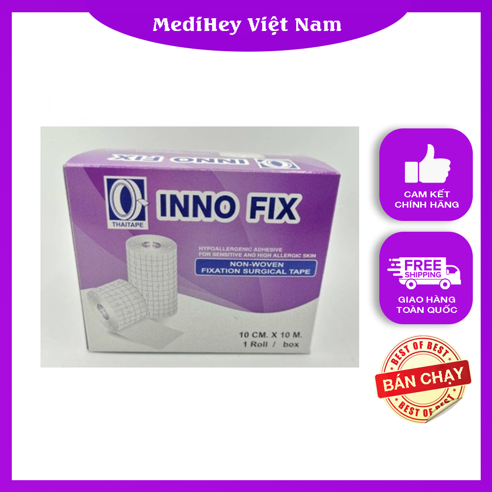 Gạc inno fix đắp thuốc đông y 10cm x 10m - sp177