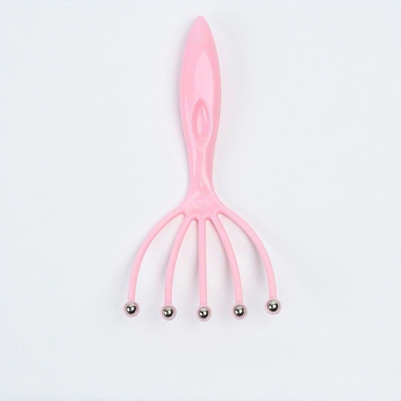-Hause stainless steel 5 arms massage head massage tool for relax scalp, 5 arms massage head artifact