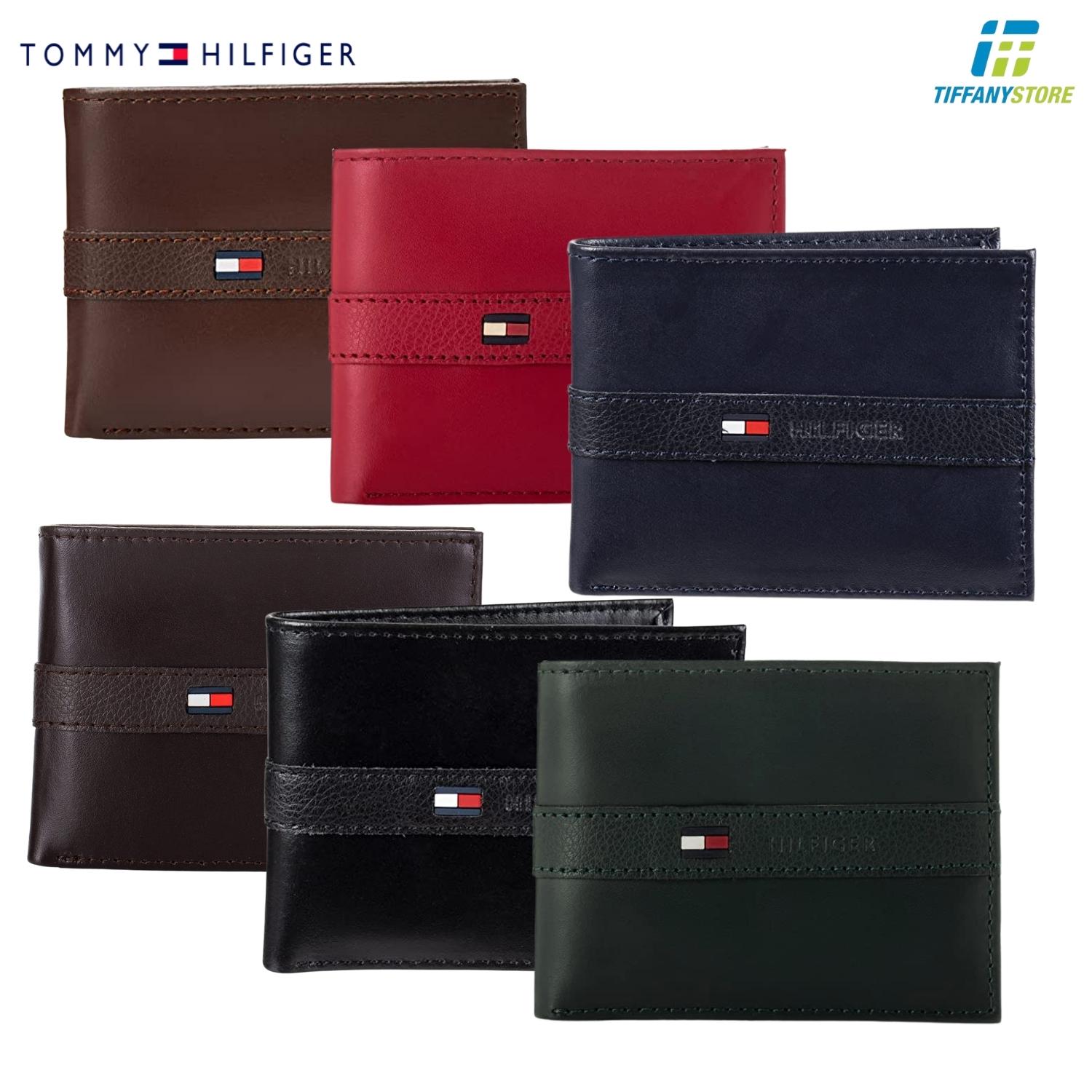 [HCM] Ví nam Tommy Hilfiger Mens Ranger Passcase 5673