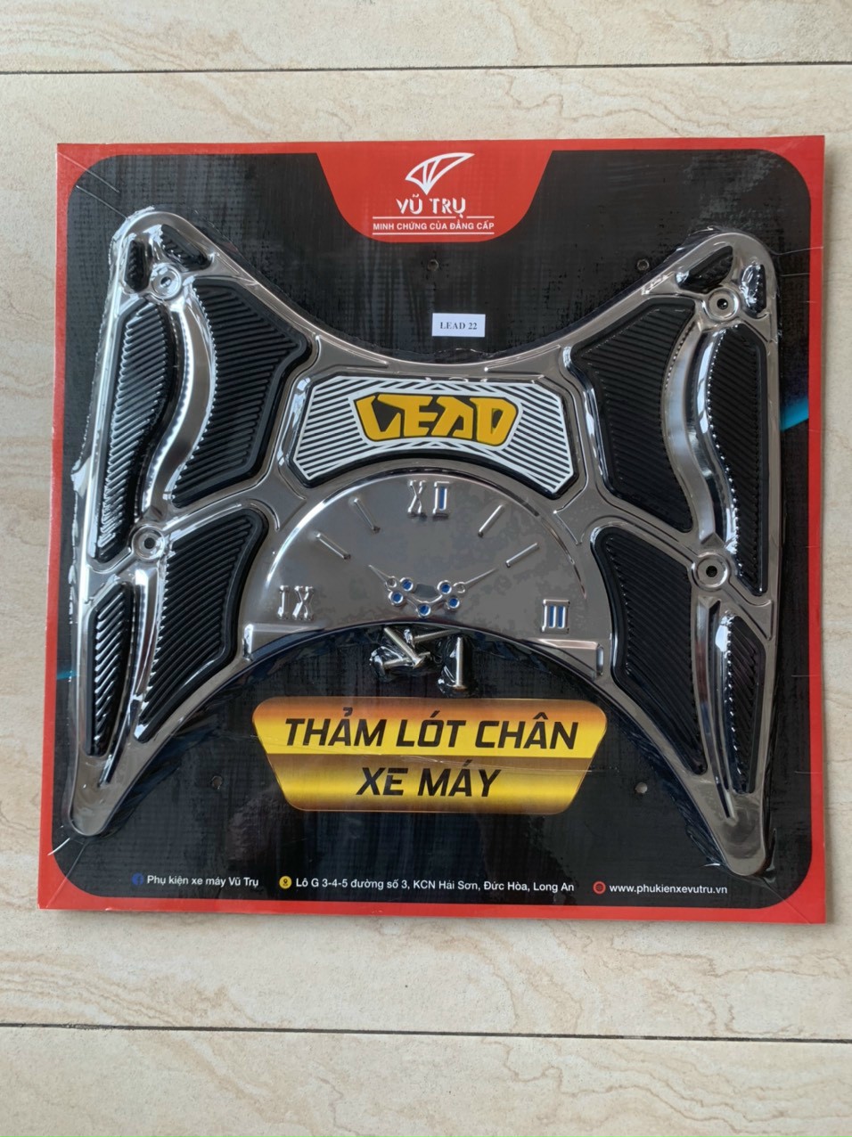 THẢM LÓT SÀN INOX XE LEAD 2022