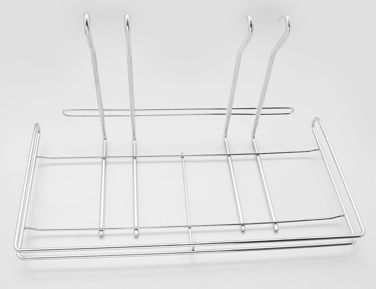 [HCM]Bộ kệ chén treo tường có giỏ đũa Inox cao cấp