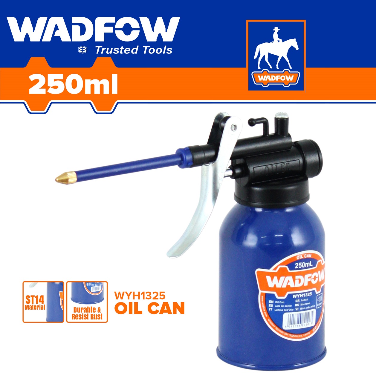 Bình châm Nhớt 500ml Oil Can WADFOW TOLSEN 65225