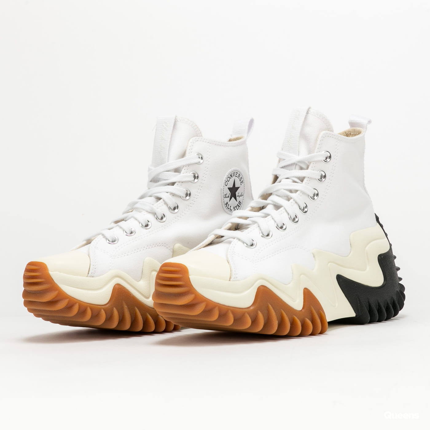 Giày Sneaker Converse run motion cao cổ màu trắng ( Full box+ tặng túi converse + bill + Tất)
