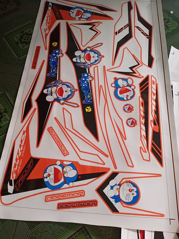 tem rời vario 125 doreamon