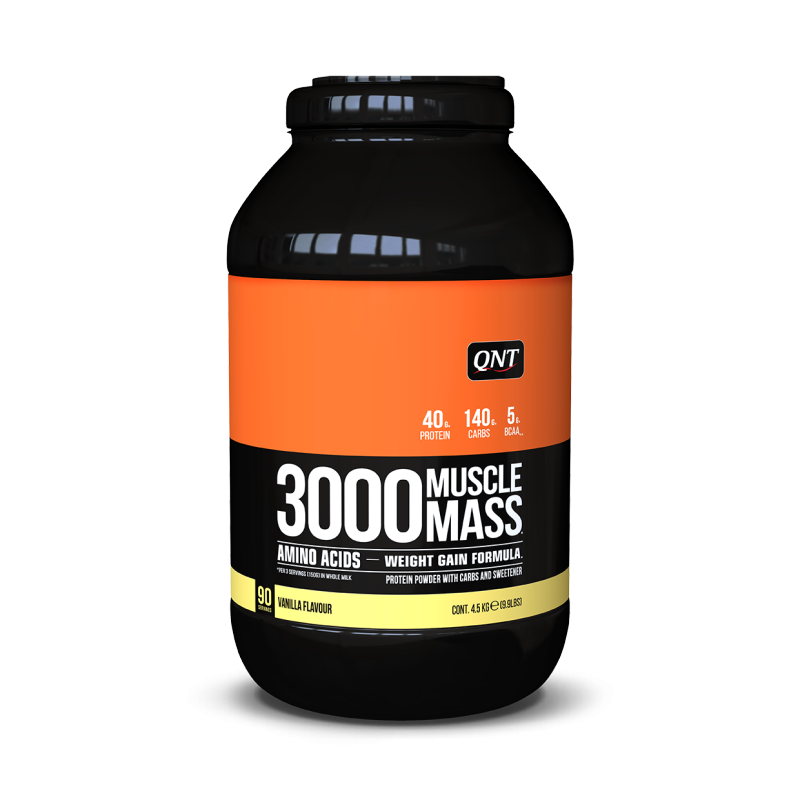 QNT 3000 Muscle Mass Gainer vị Vani 4.5kg