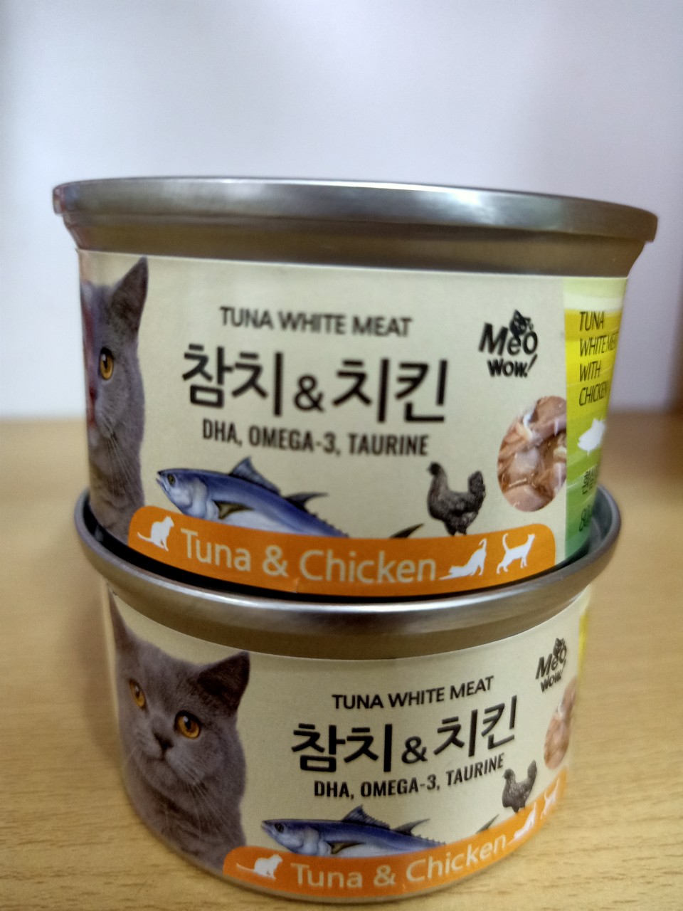 [HCM]Pate MEO WOW Hàn Quốc 80g