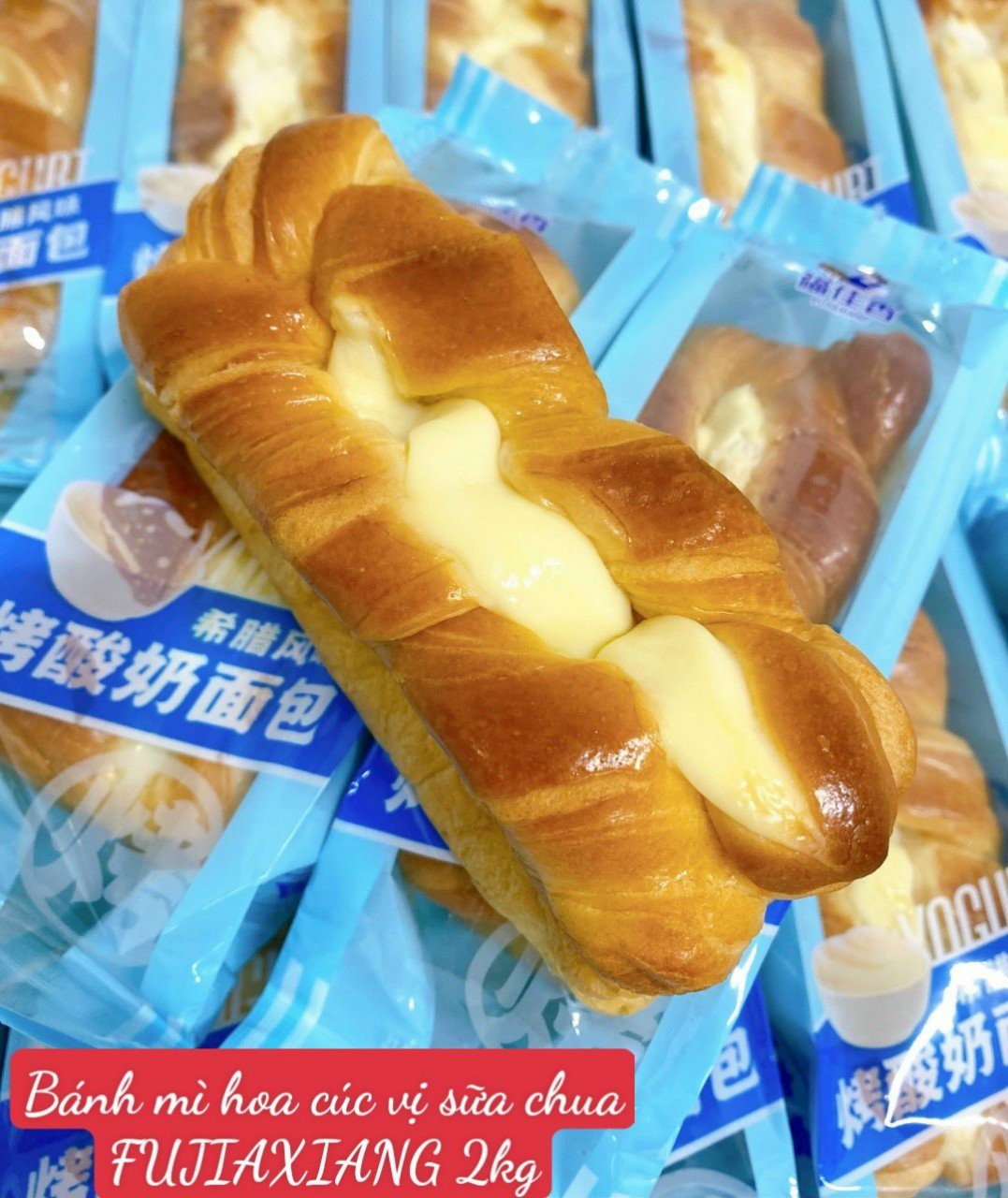 Bánh mỳ hoa cúc 2 vị